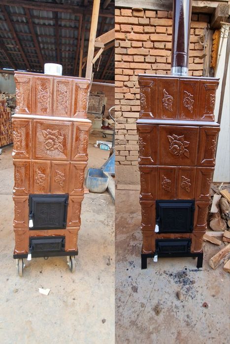 Vând sobe de teracotă premontate diferite modele