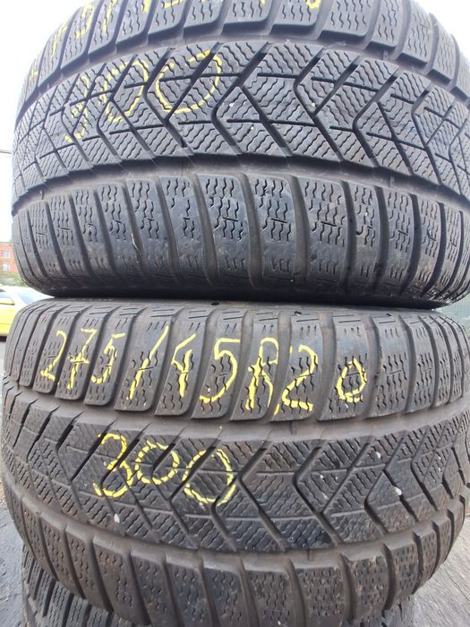 2 anvelope iarna 275/45r20 Pirelli runflat rft 2023 Montaj Gratuit