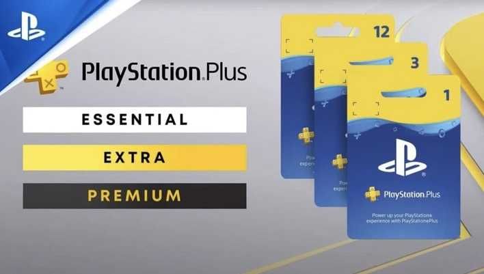 PS PLUS 1/3/12 месяцев PS4 PS5 ЭКСТРА ЕА PLAY