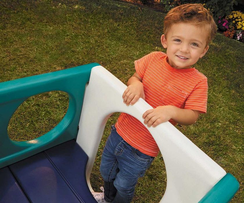 Детска пързалка с катерушка Little Tikes