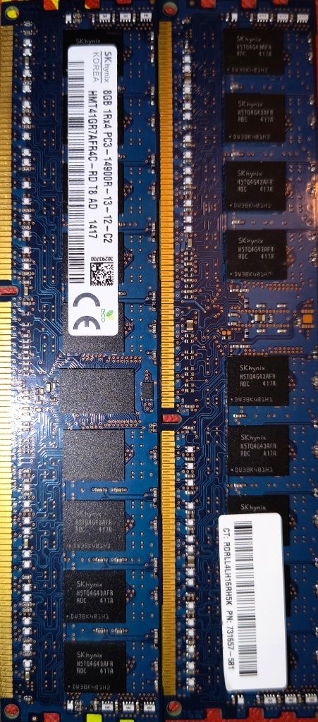 2x8Gb DDR Ram pentru servere