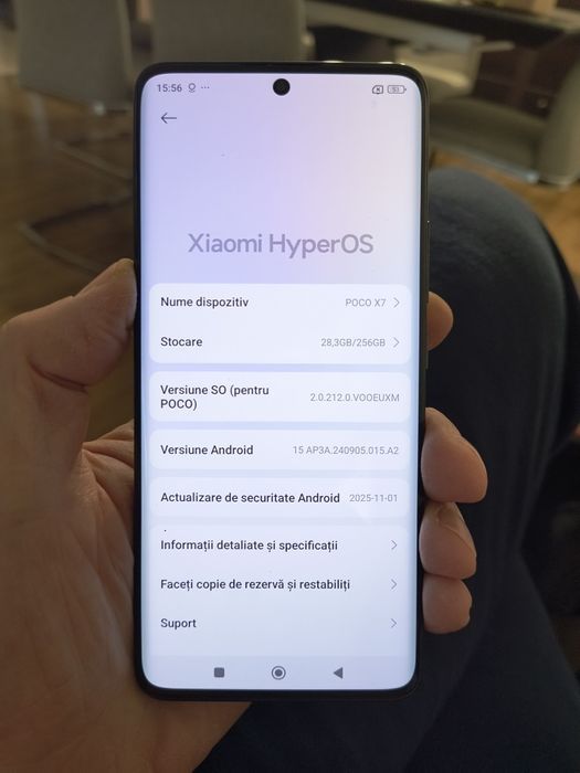 Poco x7, 8 gb RAM, 256 gb memorie