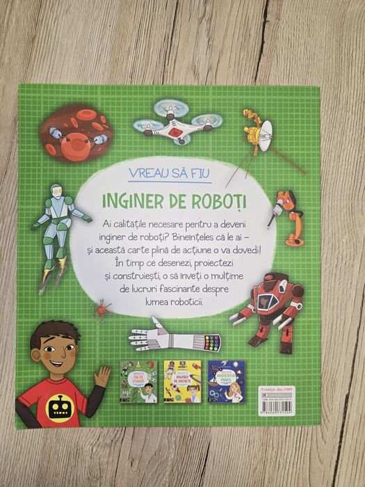 Set doua carti pentru pasionații de roboti