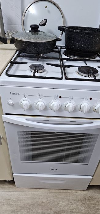 Электро-Газовая плита Lysva