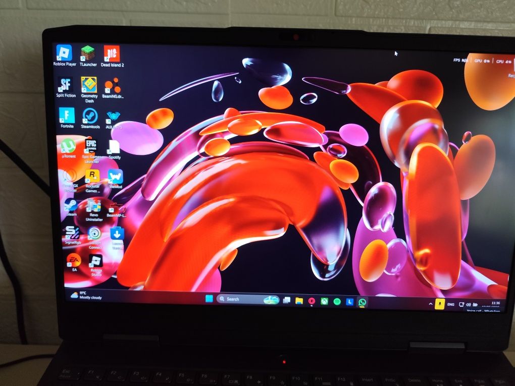 Laptop gaming Lenovo