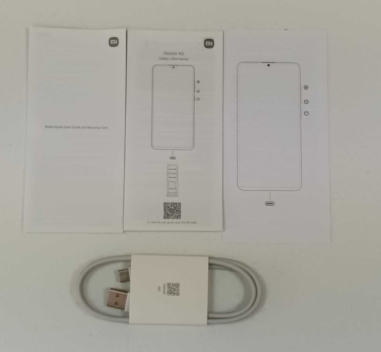 Чисто нов смартфон Xiaomi Redmi A5 Midnight Black черен 3GB 64GB