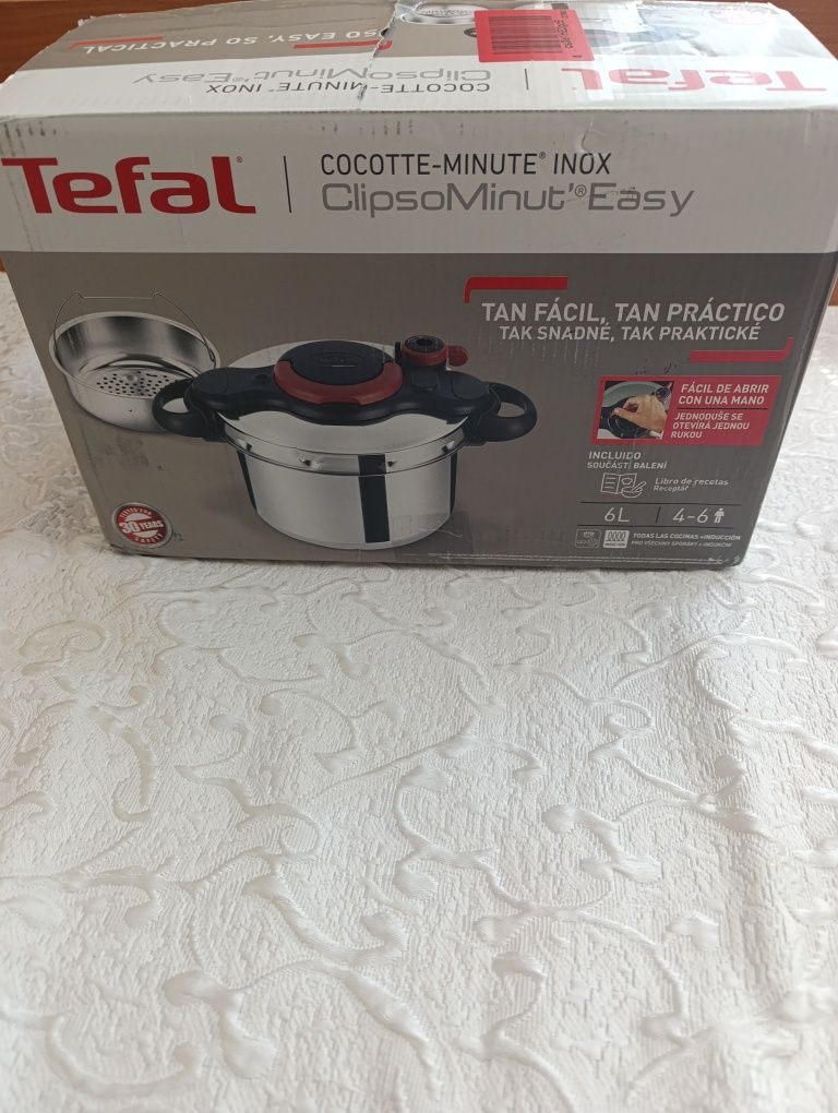 Тенджера под налягане TEFAL CLIPSO MINUT EASY P4620768 6л, 24 см,