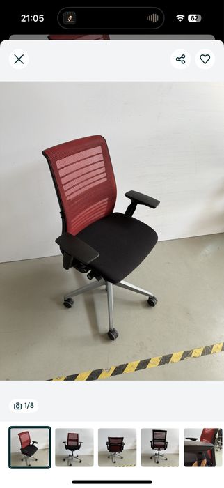 Scaun ergonomic Steelcase THINK V1 orange