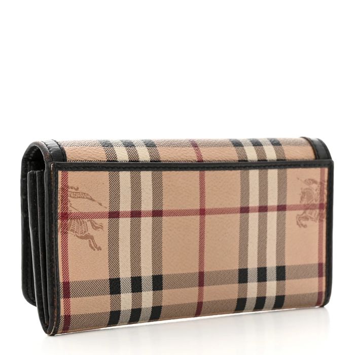 Портмоне BURBERRY Haymarket Check Penrose Continental