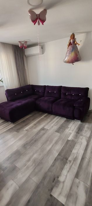 Colțar extensibil cu lada pentru depozitare