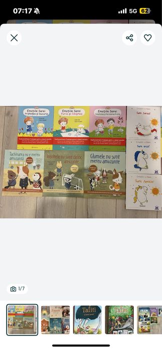 Carti seria emotional copii: Noni, Emotiile Sarei…