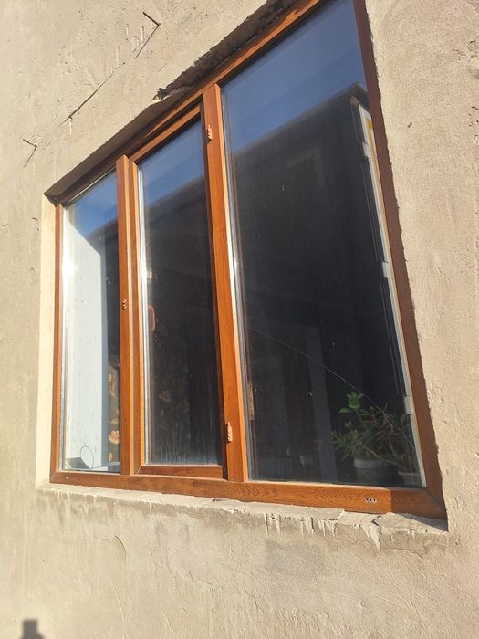 Окна пластиковые б/у стеклопакет