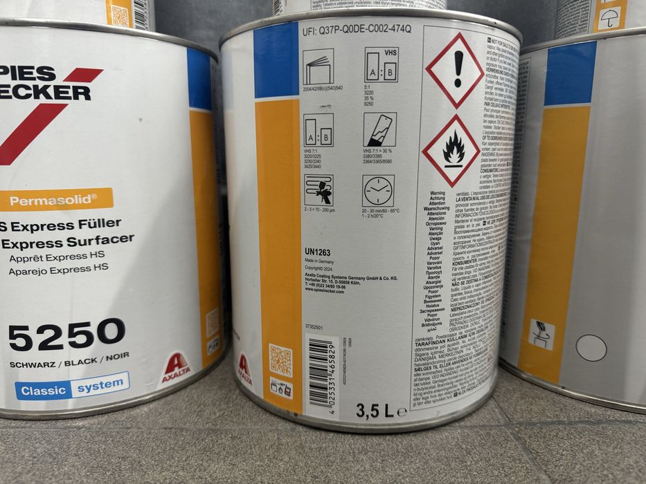 Set filler grund Spies Hecker 5250 alb gri negru