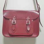 Vintage Cambridge Satchel Company Red Bag