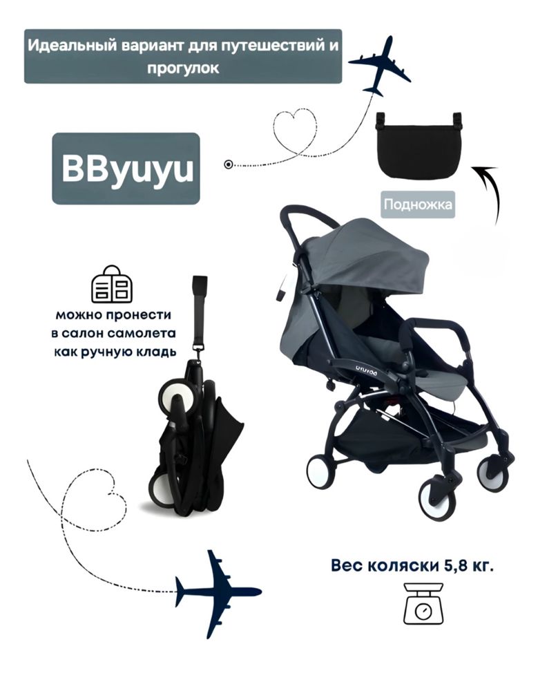 Коляска прогулочная