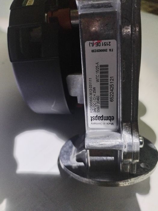 Ventilator vaillant EBMPAPST RG130/0800-3612-031111