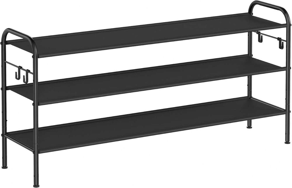 SONGMICS Стойка за обувки, 3-етажен органайзер за обувки