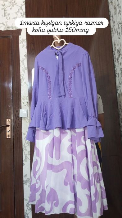 Kiyimlar yangiday 1 marta kiyilgan