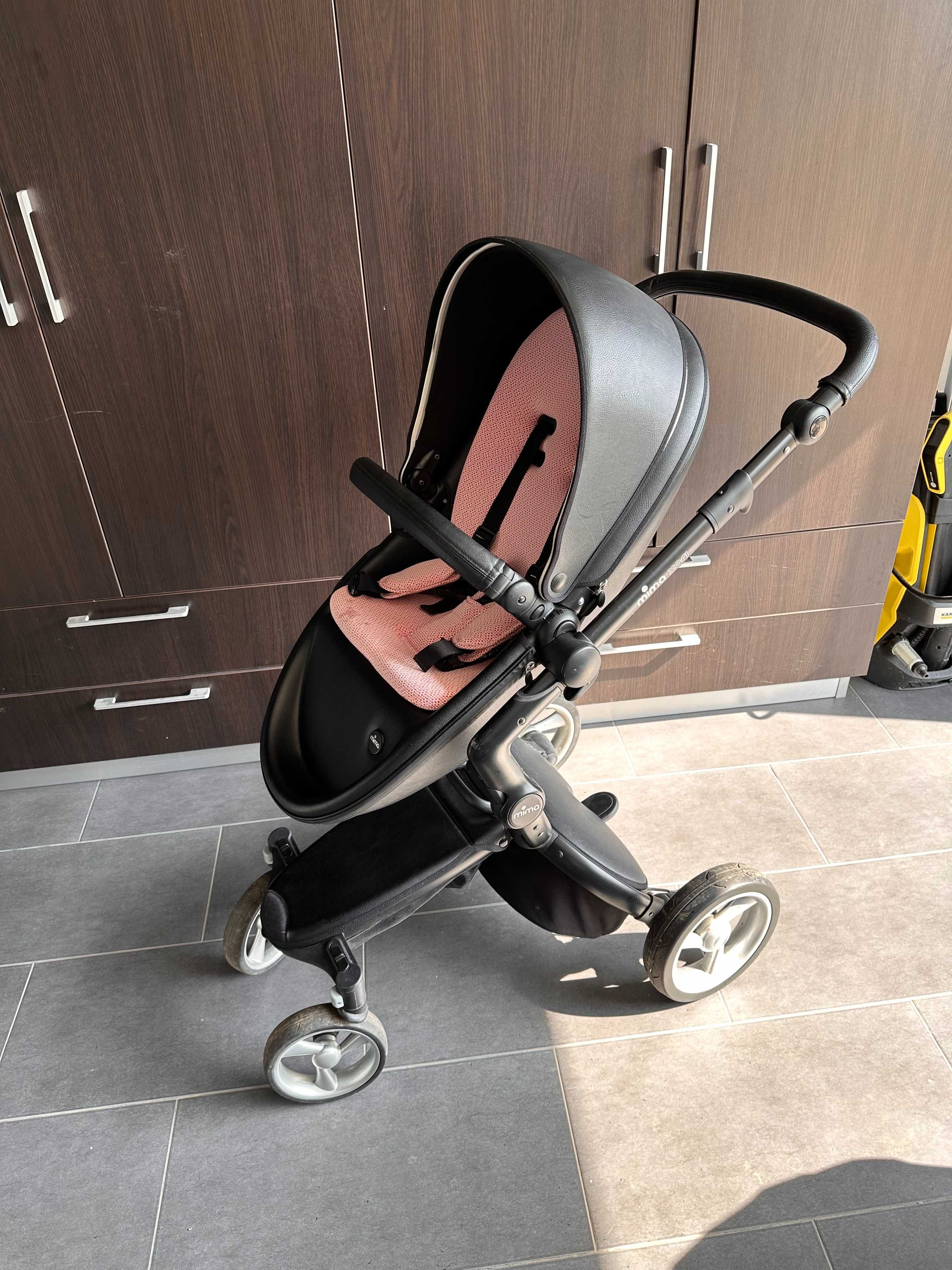 Carucior Mima Xari 2 in 1 Black & White