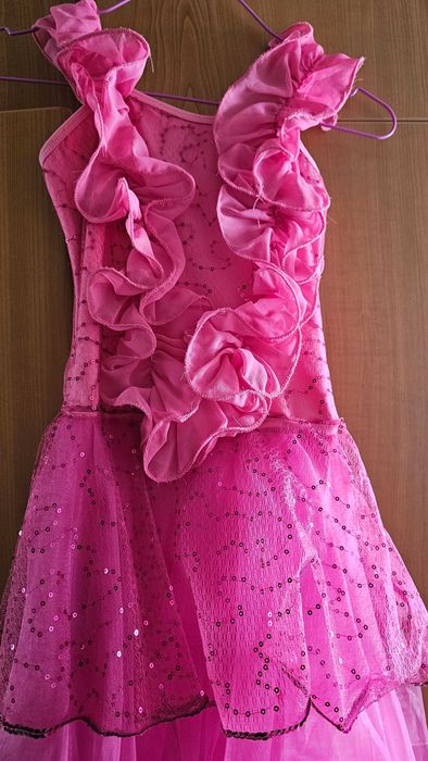 Рокля за танци и повод - момиче 6-8 години