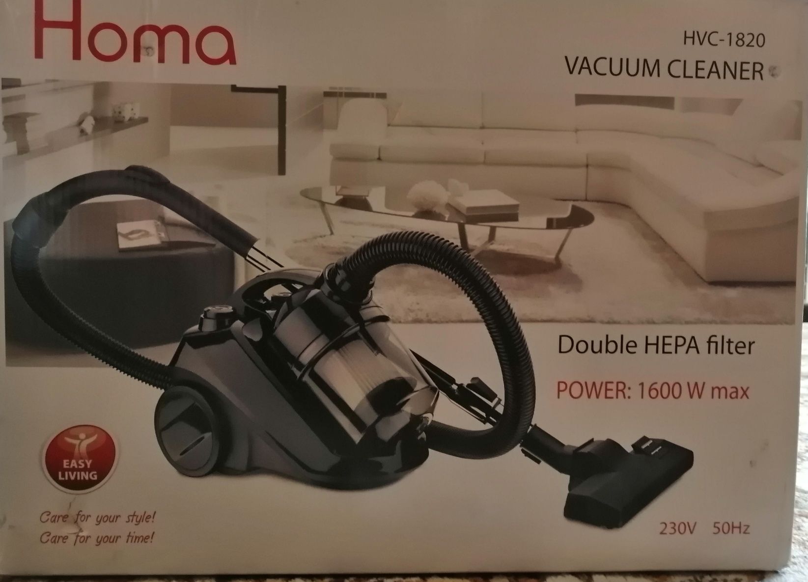 Homa 1600W циклон прахосмука