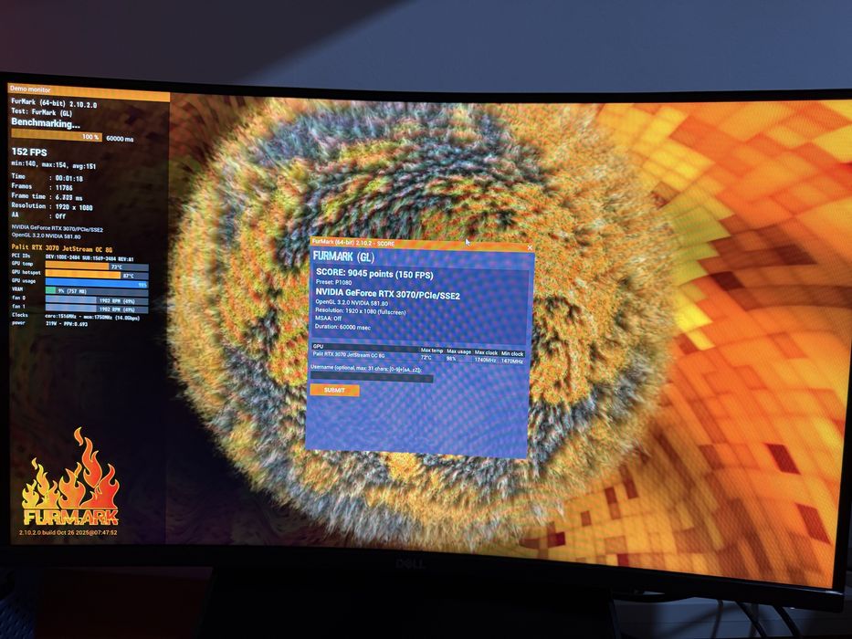 Desktop i7 - 10700, RTX 3070, 32 gb RAM