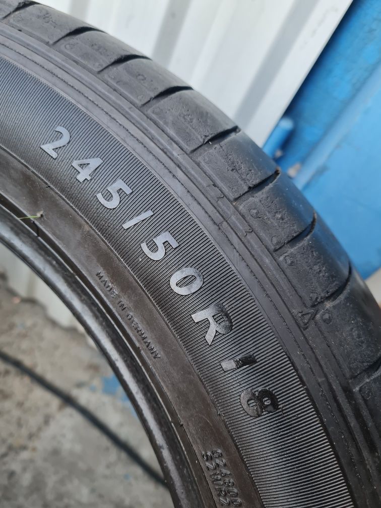 2 buc Anvelope de vara*245/50R18*Dunlop*LICHIDARE STOC*60 Lei Buc*