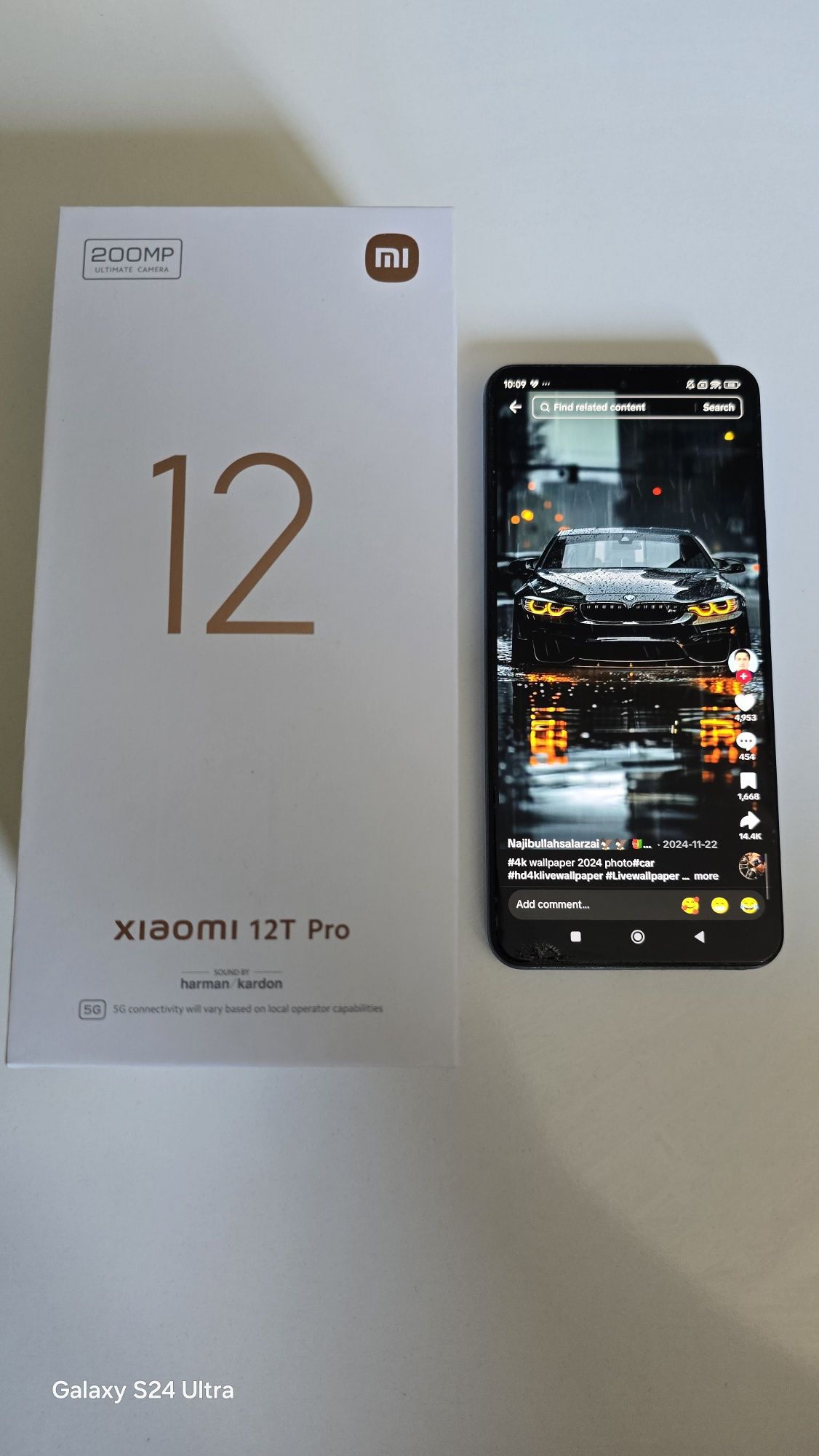 Xiaomi 12t Pro. 12/256  5G/200мп. Камера