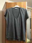 Tricou Zara Collection Woman/Basic Gri