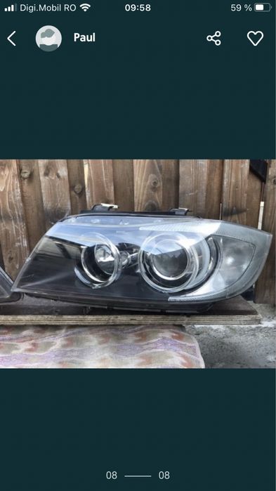 Vand far faruri xenon bmw e90/91 NFL