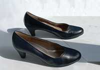 Дамски обувки - тъмносини, №37, стелка 24см.