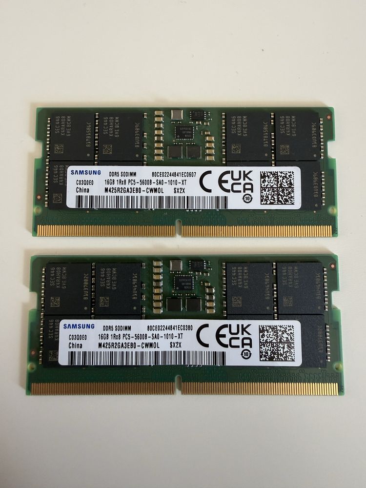 32gb RAM DDR5 5600 Samsung за лаптоп