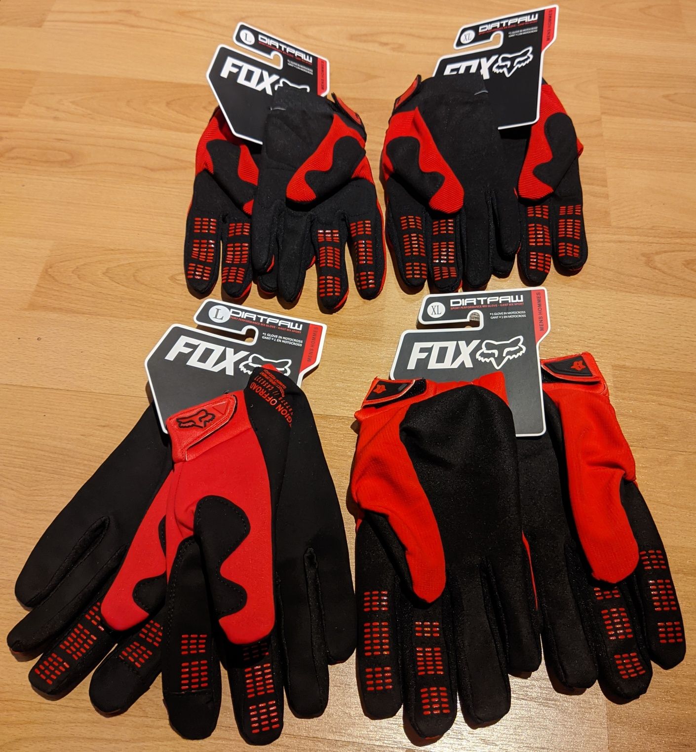 Ръкавици FOX Dirtpaw (Размери - L и XL) MTB Мотокрос Downhill Enduro
