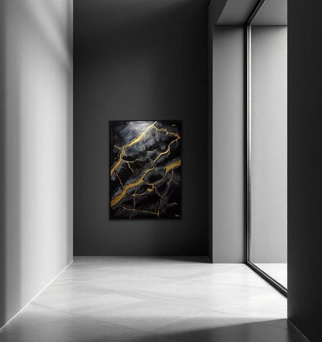 Tablou Abstract pe suport canvas F