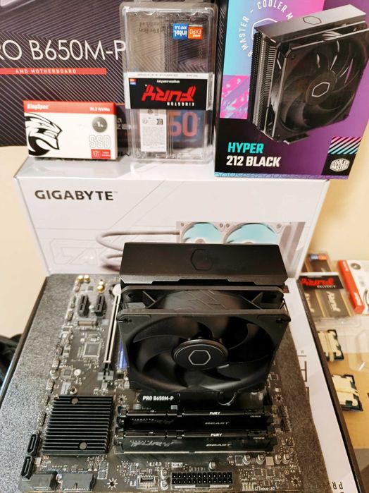 Гейминг Комбо, Ryzen 5 7600, MSI B650M Pro, 16GB DDR5 6000 - Гаранция