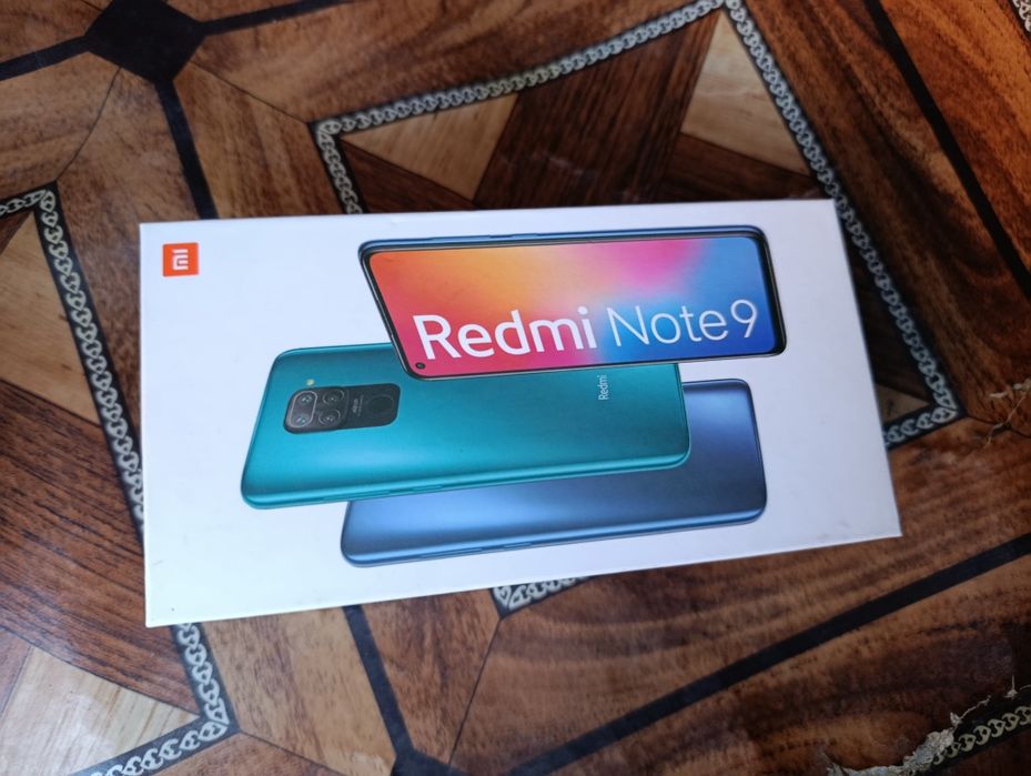 Редми нот 9 холати зур.коробка документы бор.