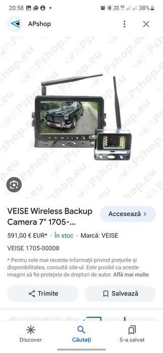 Dvr auto. Camera wireless