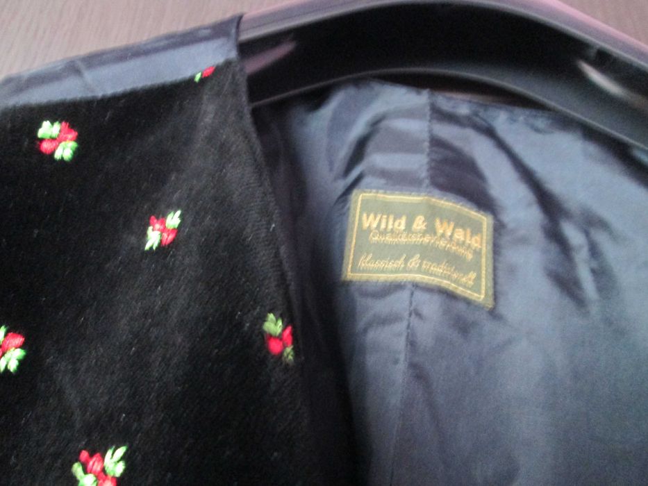 vesta catifea neagra barbati L