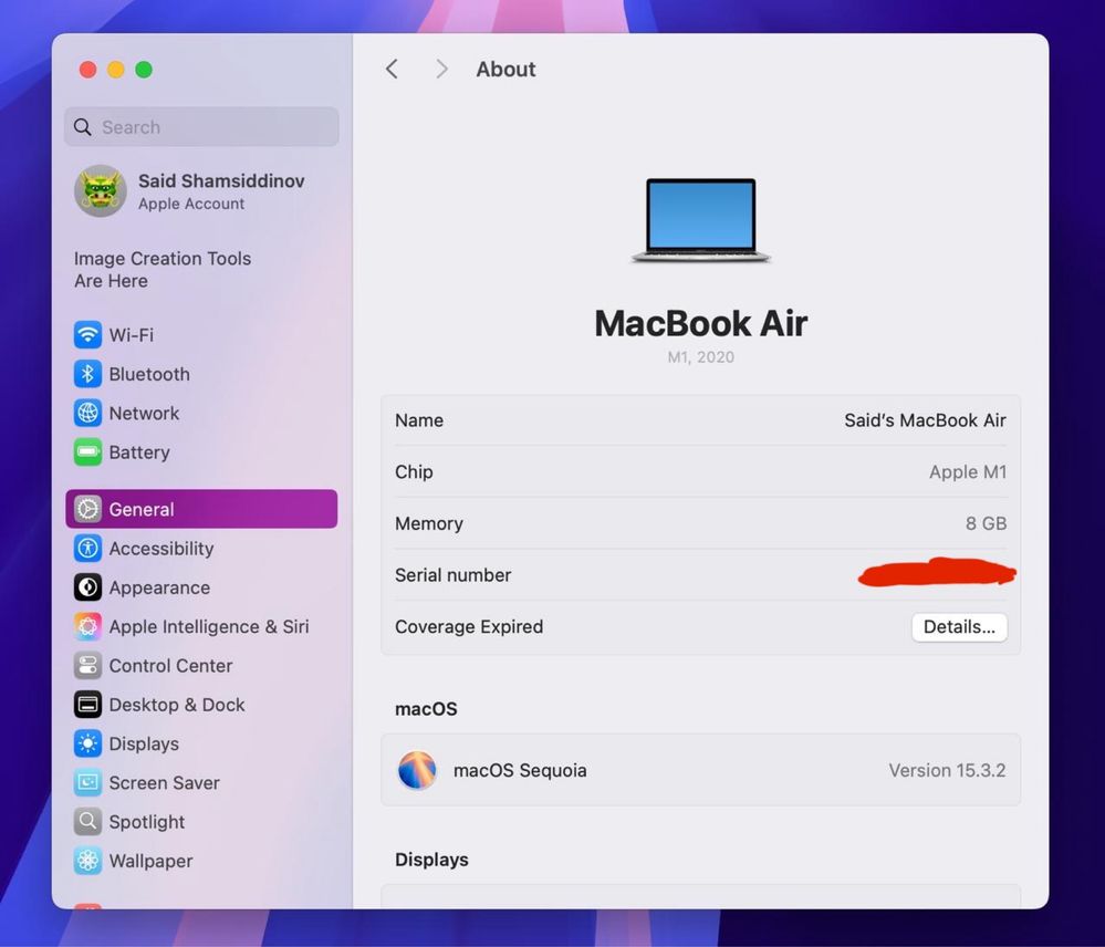 Macbook Air M1 8/256 Full box 92% 89 Цикл
