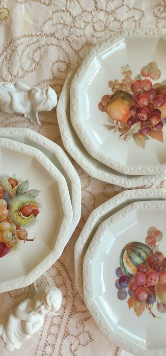 Старинные немецкие тарелки