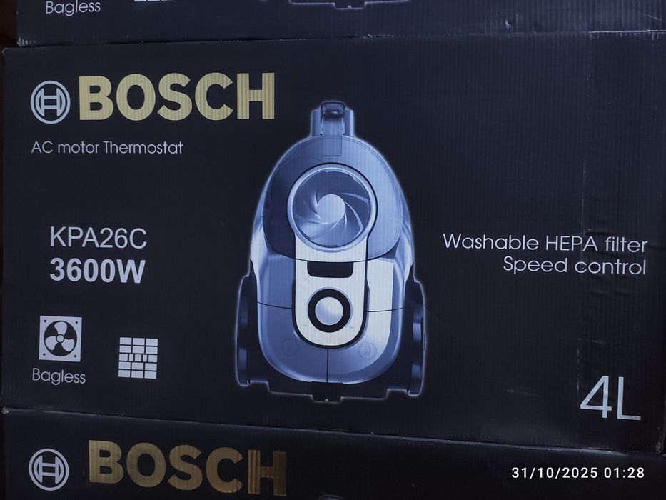Pilesos BOSCH 3600w