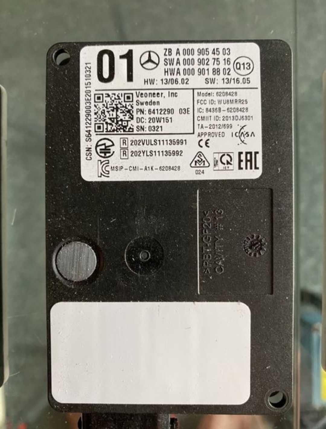 Mercedes radar modul unghi mort distronic w222 w205 w213 w166 w176