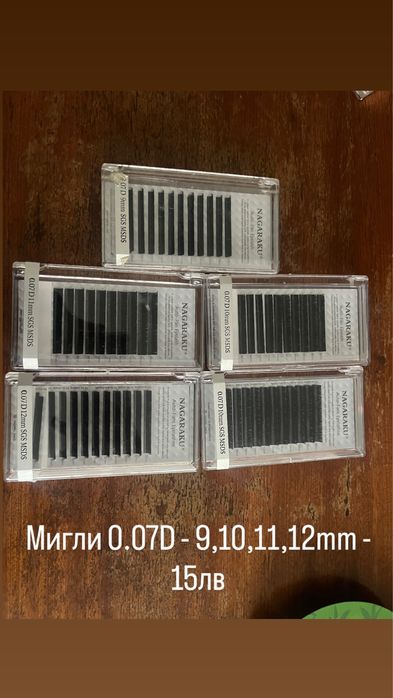 Мигли и консумативи