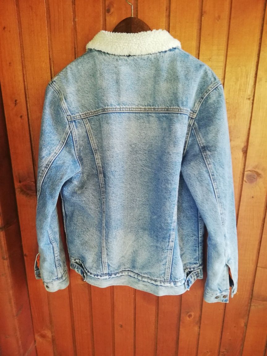 Geaca Superdry M cu blana denim bărbați