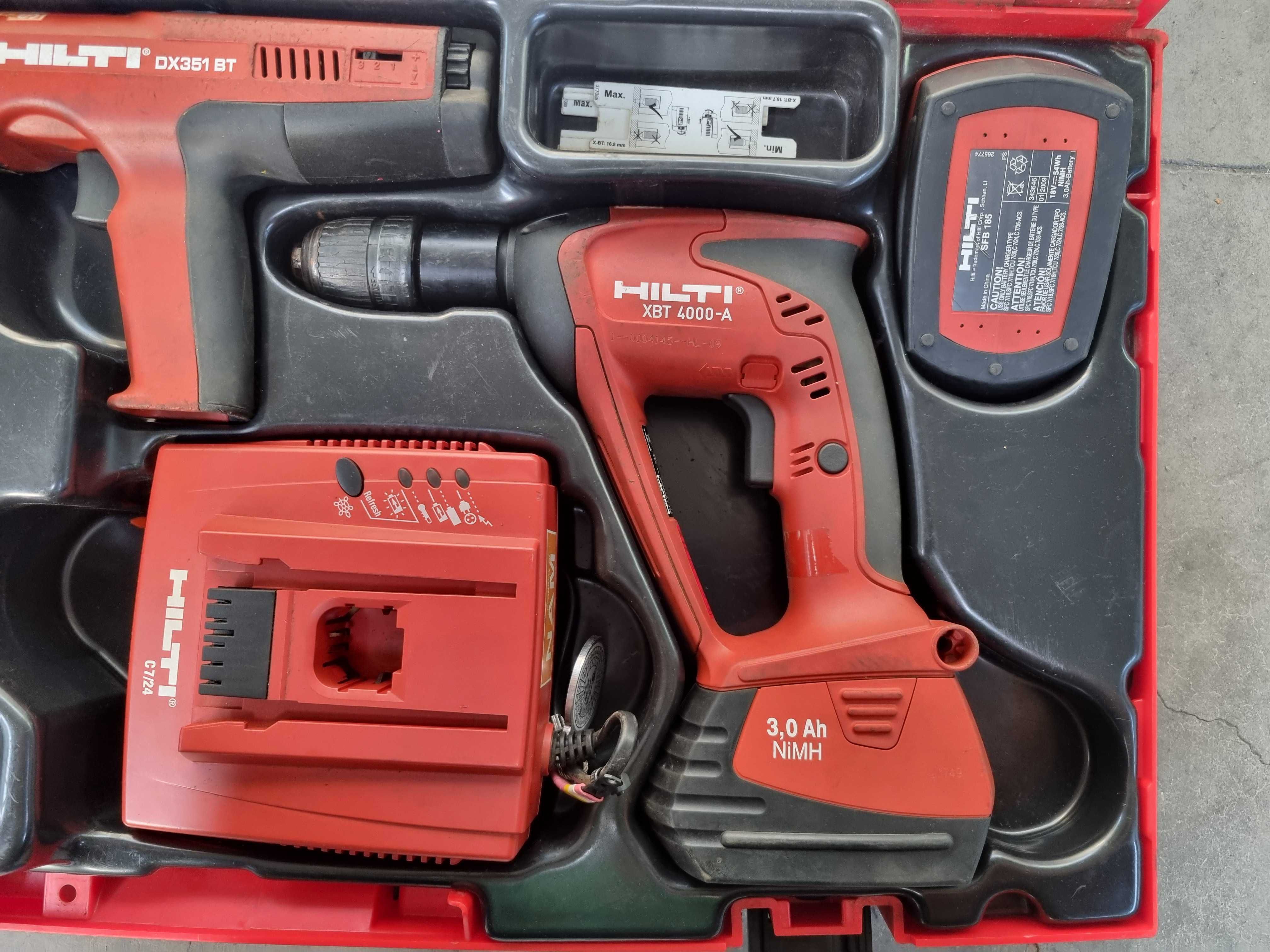 Hilti DX351 BT / Hilti XBT 4000-A - уред за директен монтаж