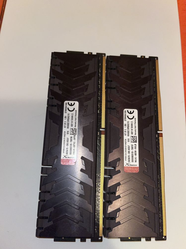 Placute ram/memorie HyperX Predator 2x8GB 3000mHz Dual Channel Kit