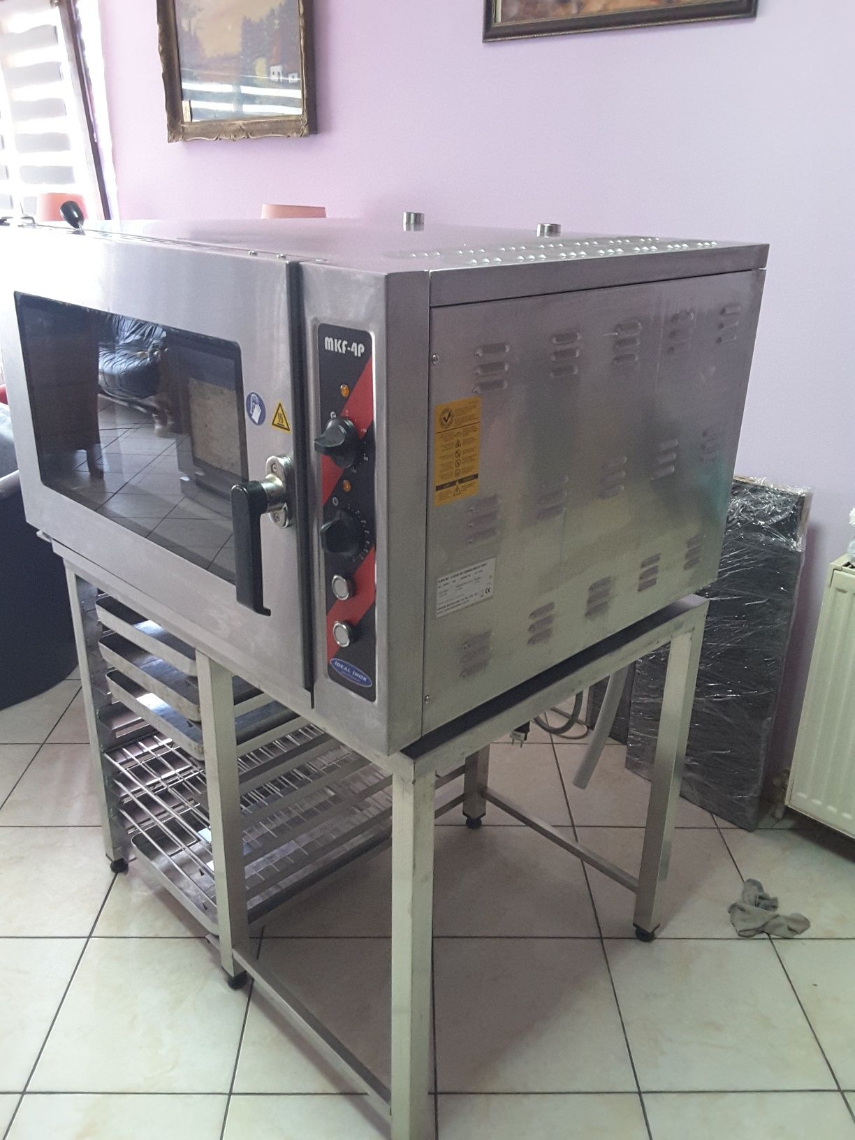 Cuptor convectie abur / convectomat profesional / horeca