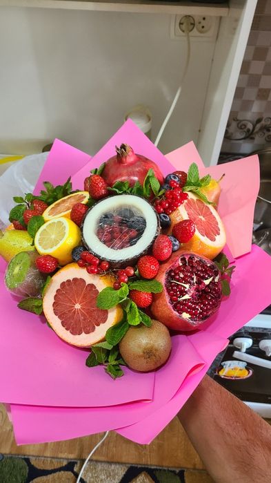 Фруктовыe Букеты (Съедобные букеты, Мевали Гулдасталар)