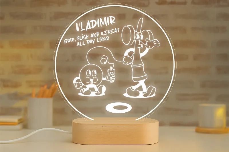 Lampa LED 3D Kendama – 249lei – Livrare Gratuită