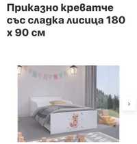 Ново детско легло с матрак 90х180